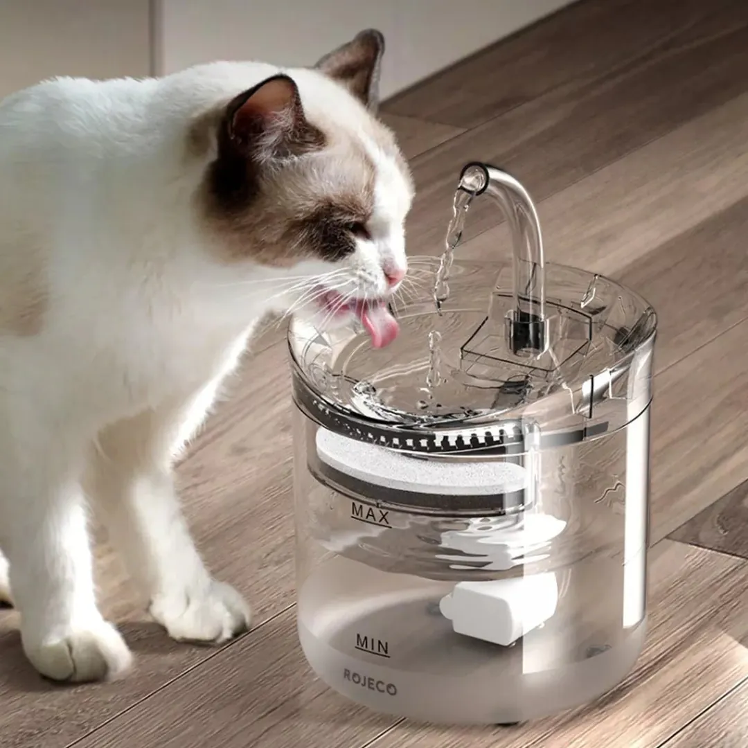 Fuente de Agua para Mascotas con Sensor: ¡Hidratación Inteligente para tu Amigo Peludo! - Fuente de Agua Para Mascotas CON SENSOR!