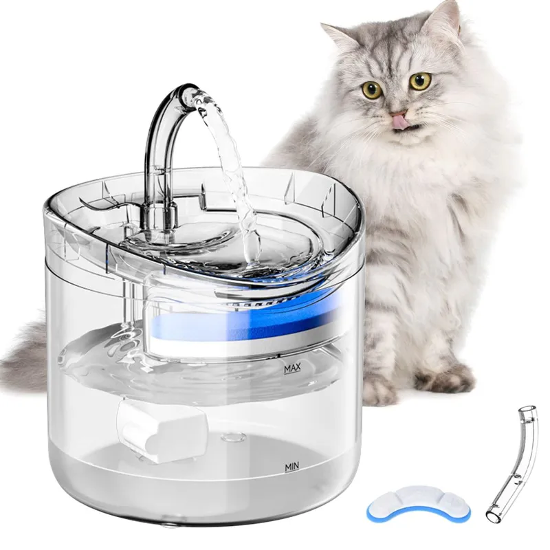 Fuente de Agua para Mascotas con Sensor: ¡Hidratación Inteligente para tu Amigo Peludo!