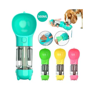 Bebedero Multifuncional 4 en 1 para Perros - Bebedero para Perro 4 en 1 con bolsas