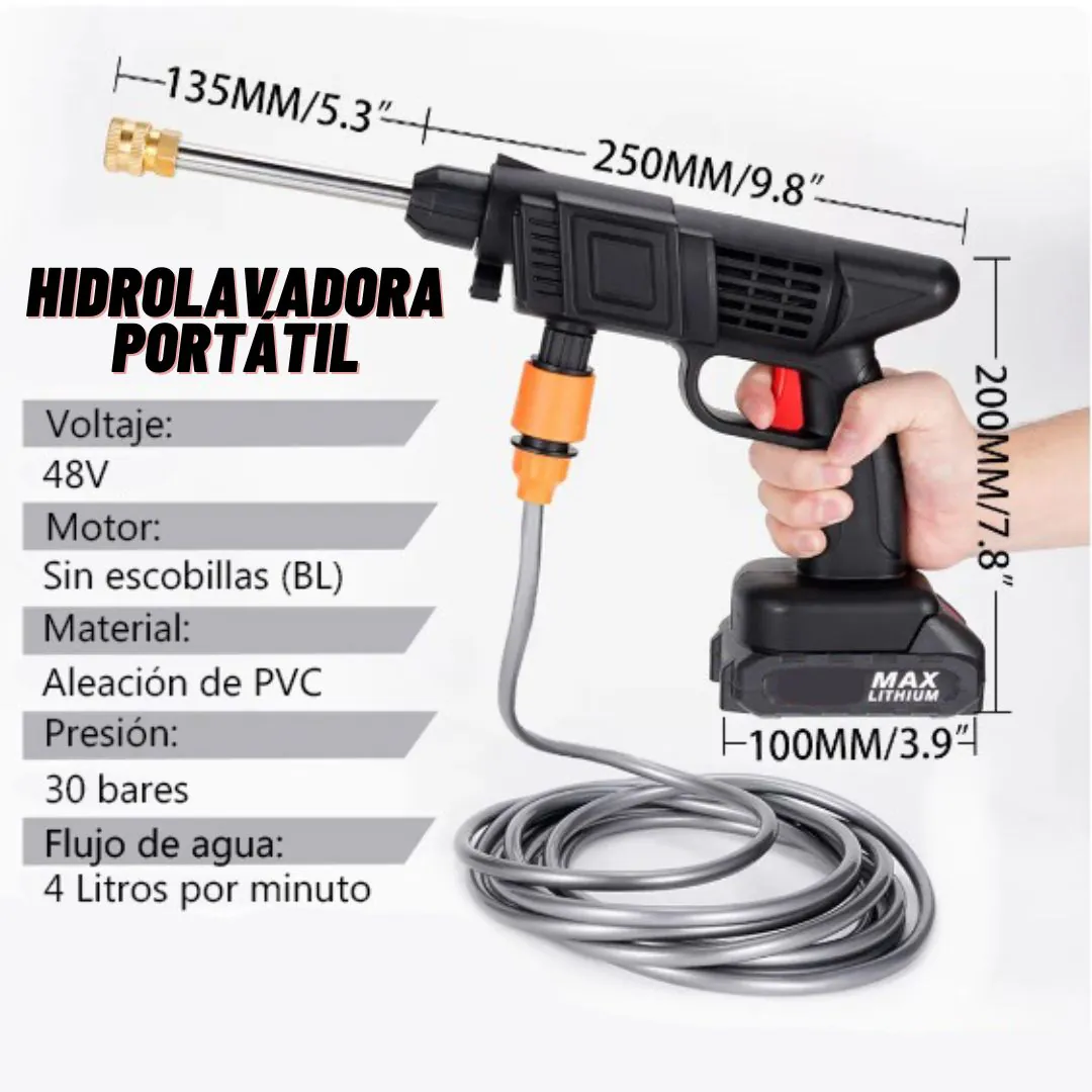 Hidrolavadora Inalámbrica de Alta Presión 2: La Solución Definitiva para la Limpieza - Hidrolavadora Alta Presion Inalambrica 2