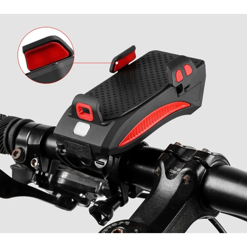 Ilumina tu camino con la lámpara bocina para bicicleta T6 LED - lampara bocina para bicicleta