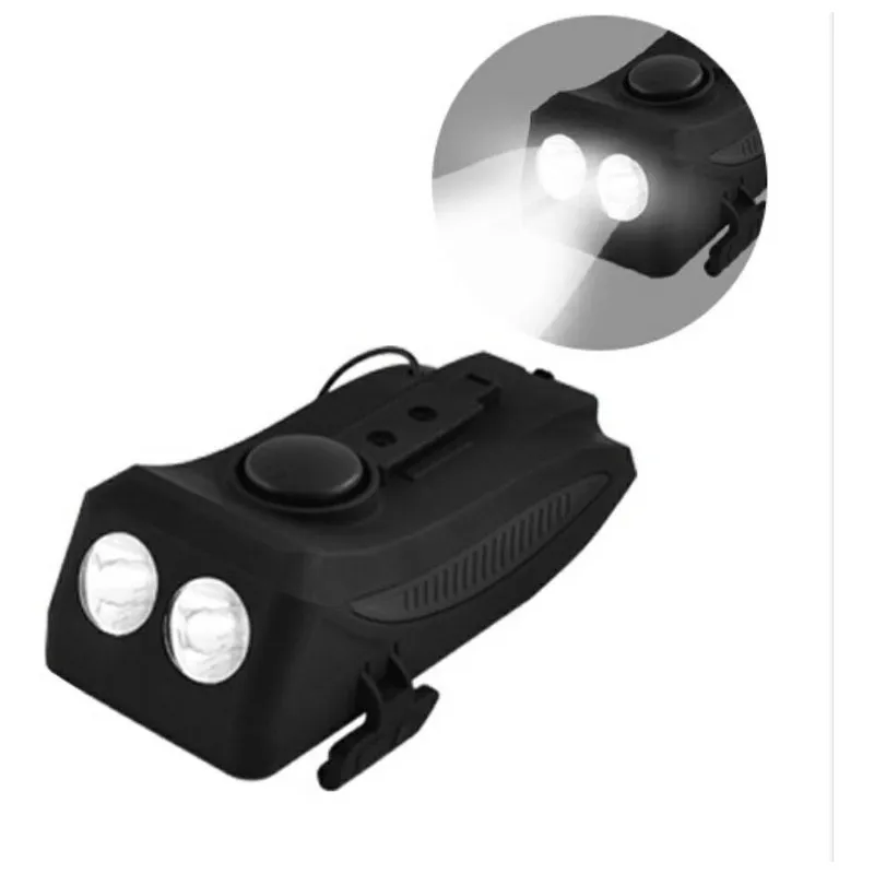 Ilumina tu camino con la lámpara bocina para bicicleta T6 LED - lampara bocina para bicicleta