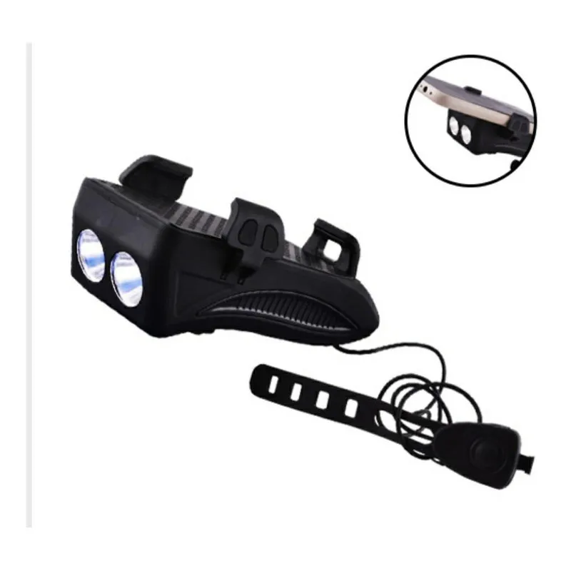 Ilumina tu camino con la lámpara bocina para bicicleta T6 LED - lampara bocina para bicicleta