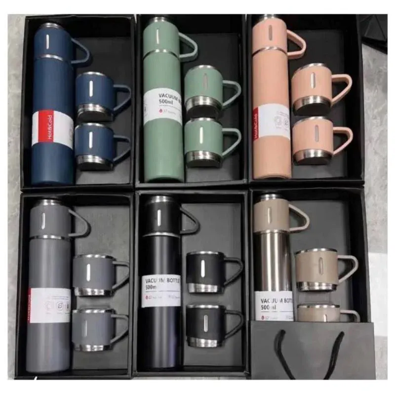 Set Termo Temperatura Acero Inoxidable