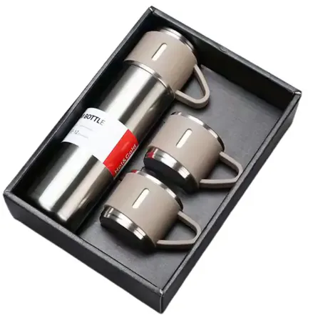 Set Termo Temperatura Acero Inoxidable