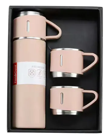 Set Termo Temperatura Acero Inoxidable