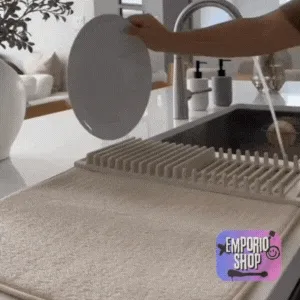 Escurridor Tapete Absorbente ES-9: La Solución Perfecta para Secar Tus Platos