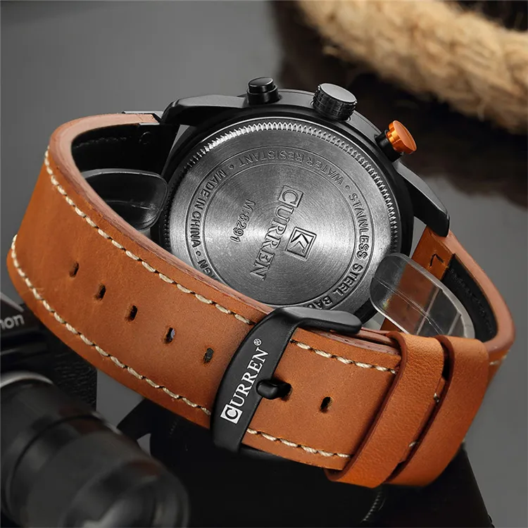 Reloj Curren 8291: Elegancia y Precisión en tu Muñeca - Reloj Curren 8291 Cuarzo Correa De Cuero