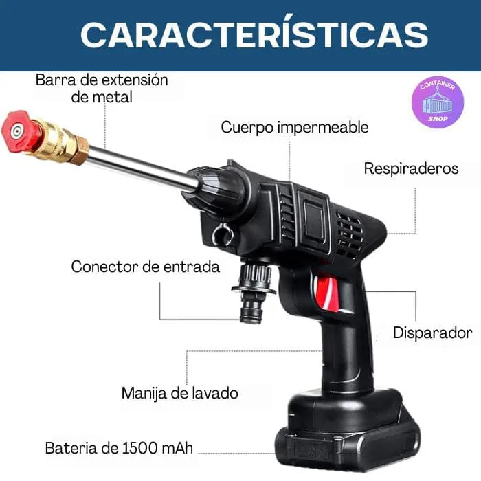 Batería de Larga Duración para Limpieza Ininterrumpida