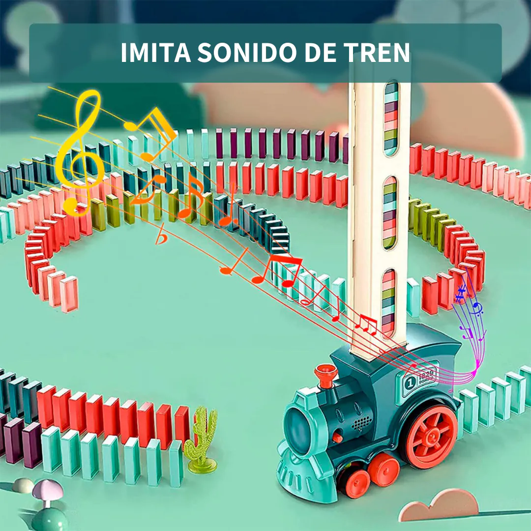 TREN DOMINO ELECTRICO: ¡Un Juego que Ispira Creatividad y Diversión! - TREN DOMINO ELECTRICO