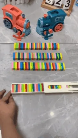 TREN DOMINO ELECTRICO: ¡Un Juego que Ispira Creatividad y Diversión! - TREN DOMINO ELECTRICO
