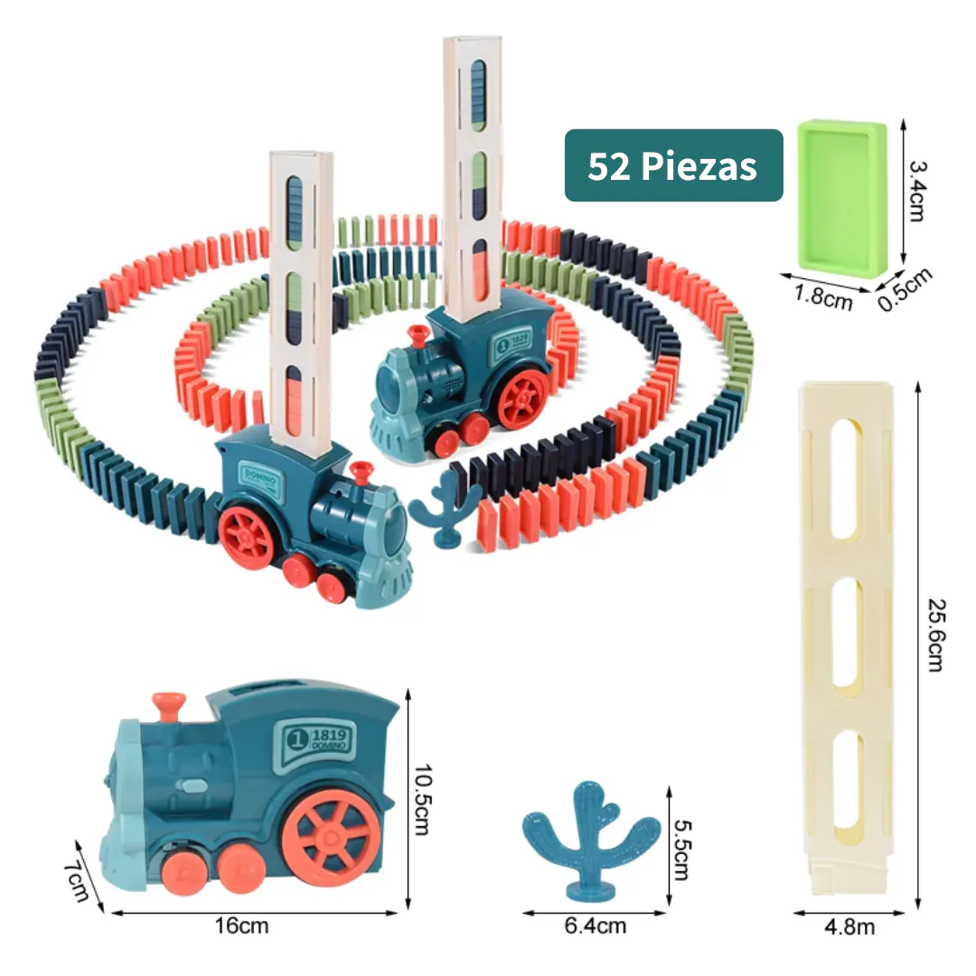 TREN DOMINO ELECTRICO: ¡Un Juego que Ispira Creatividad y Diversión! - TREN DOMINO ELECTRICO