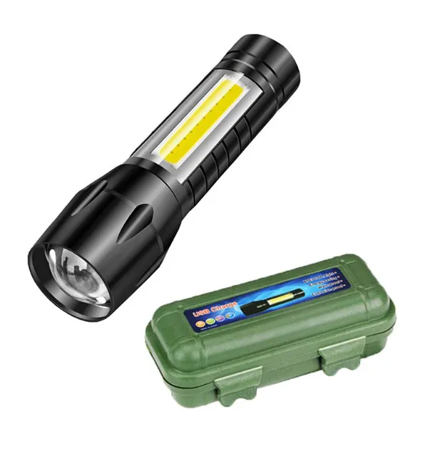 Linterna Táctica LED Recargable: Ilumina tu camino - Linterna Tactica Linterna Led Recargable