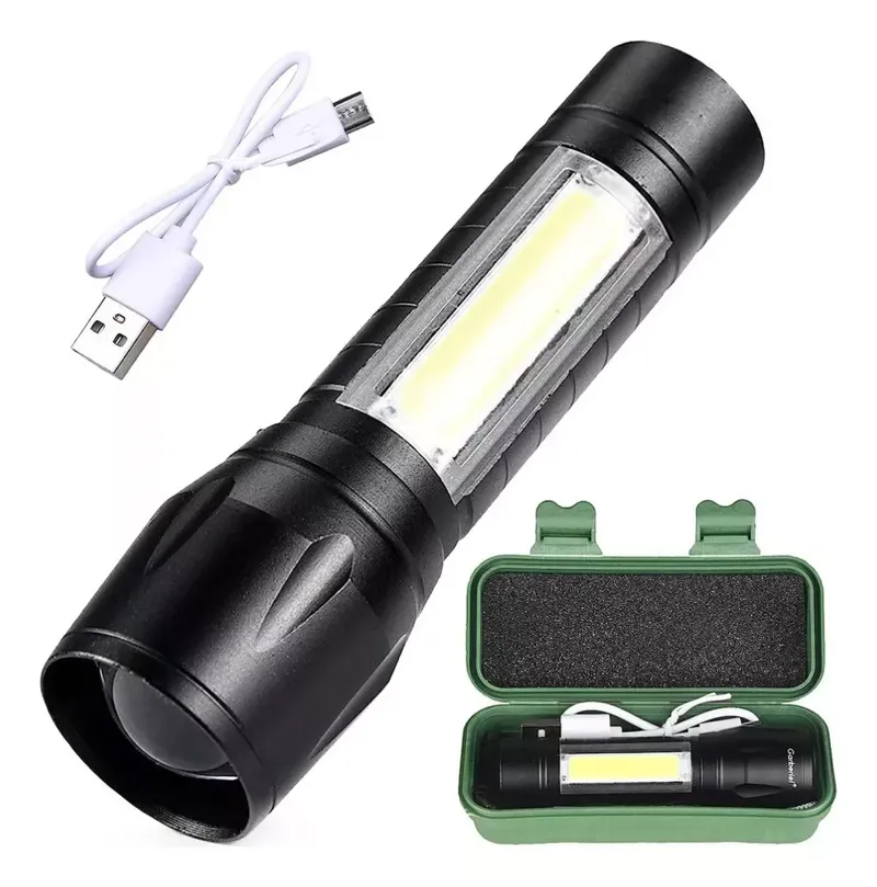 Linterna Táctica LED Recargable: Ilumina tu camino