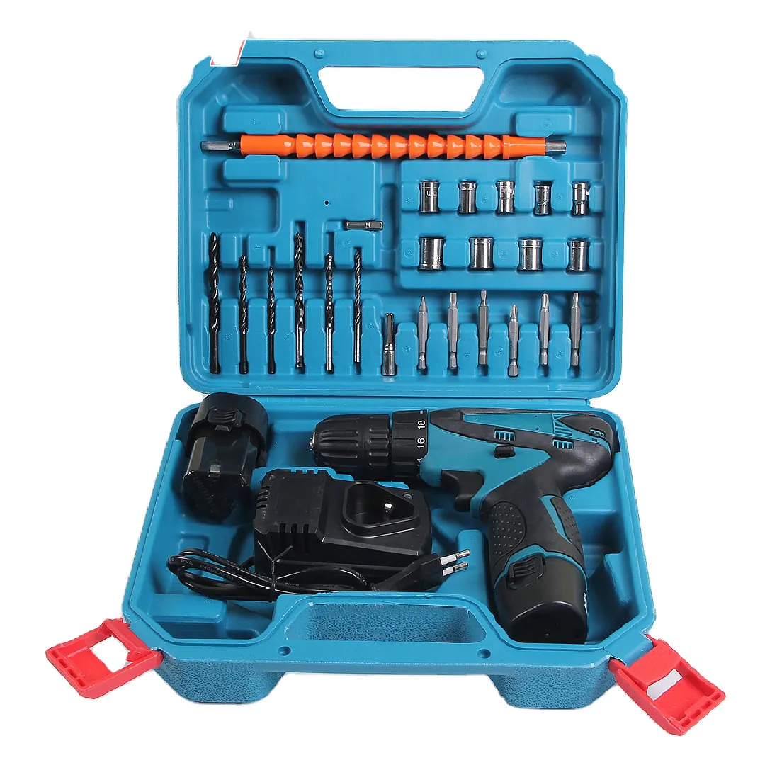TALADRO INALAMBRICO 18V + ACCESORIOS AZ