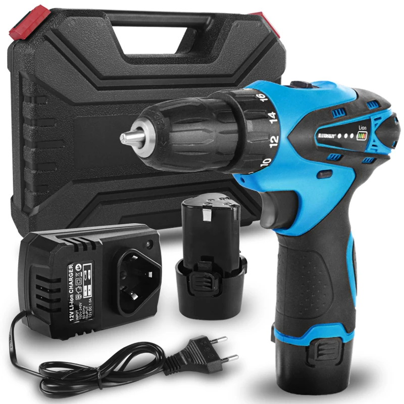 TALADRO INALAMBRICO 18V + ACCESORIOS AZ