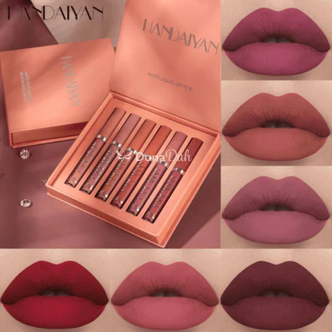 Presentamos el Set de Labiales Matte de Handaiyan