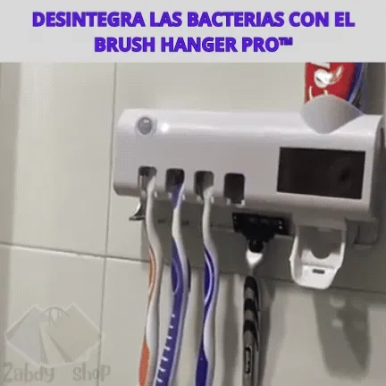 Soporte Esterilizador UV Multiusos con Dispensador de Crema: ¡Higiene Dental Superior para Toda la Familia!