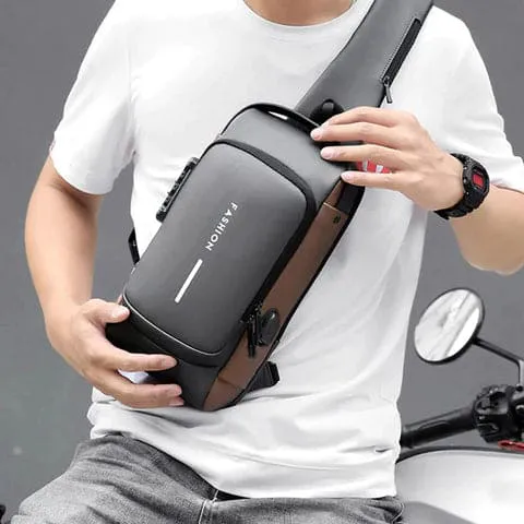 MINI BOLSO ANTIROBO PECHERA PARA HOMBRE