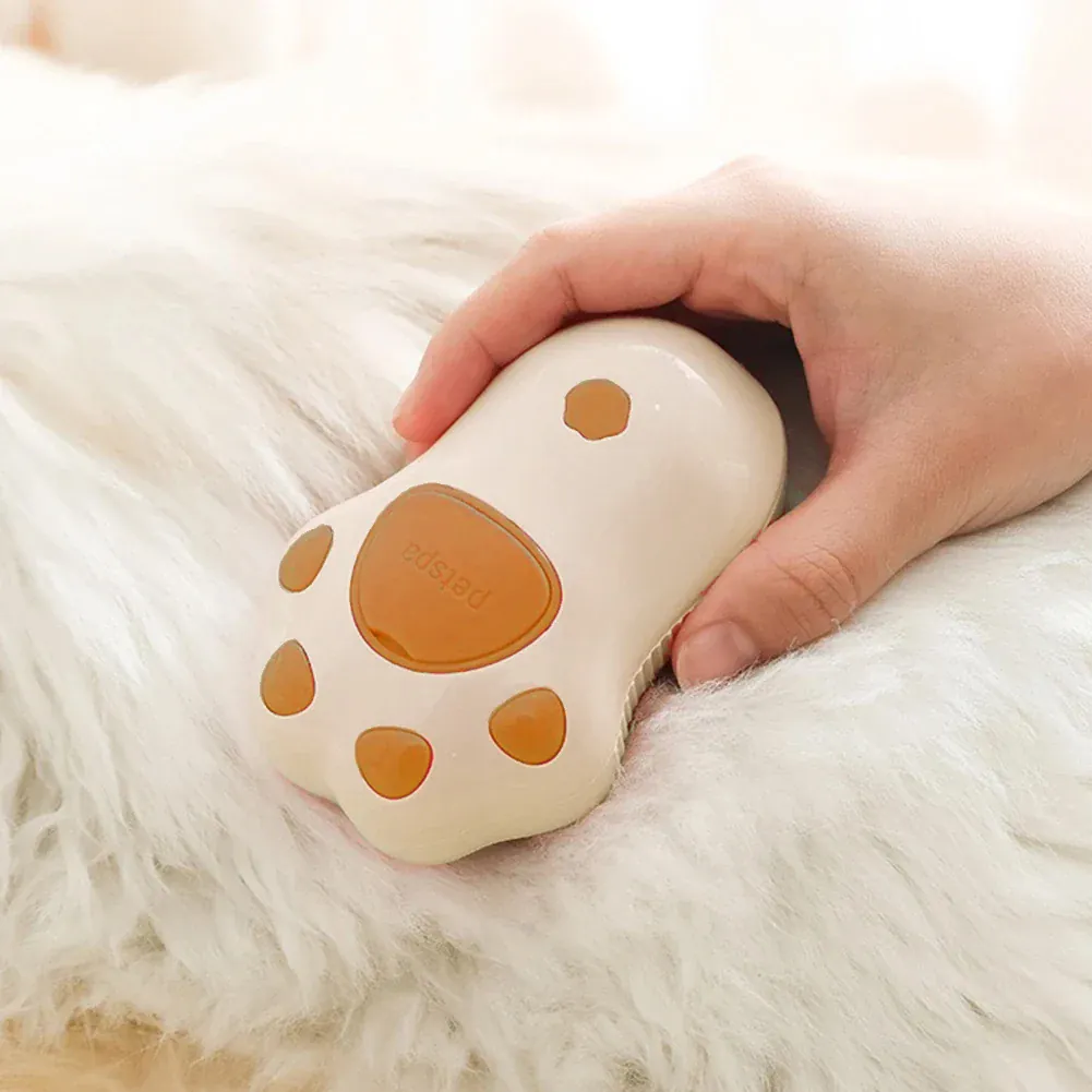 Cepillo para Mascotas a Vapor con Mango: ¡Limpieza Profunda y Aseo Suave! - CEPILLO PARA MASCOTAS A VAPOR CON MANIJA