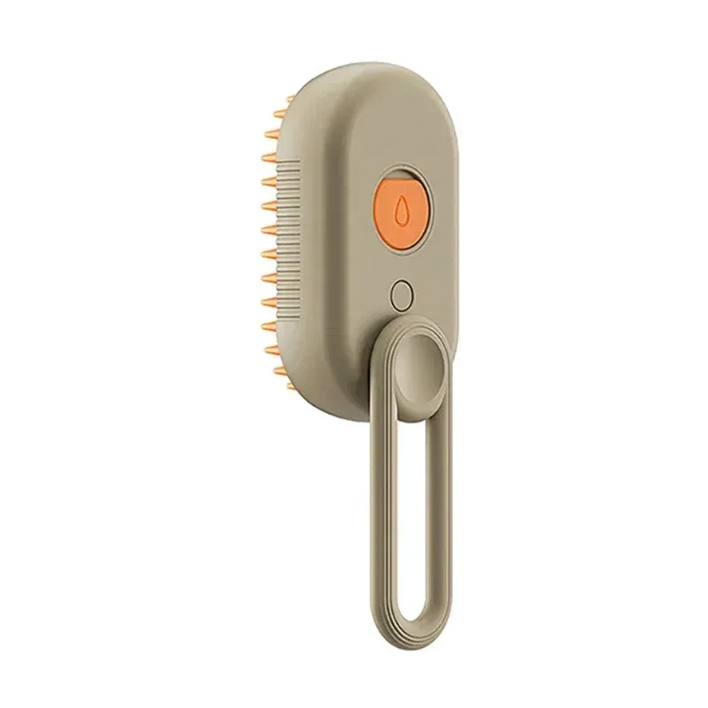 Cepillo para Mascotas a Vapor con Mango: ¡Limpieza Profunda y Aseo Suave! - CEPILLO PARA MASCOTAS A VAPOR CON MANIJA