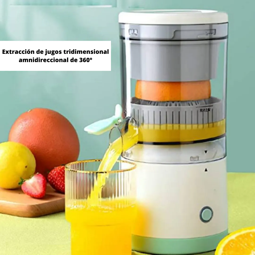 Exprimidor Eléctrico Portátil: Jugo Fresco al Instante - Exprimidor Electrico Portatil