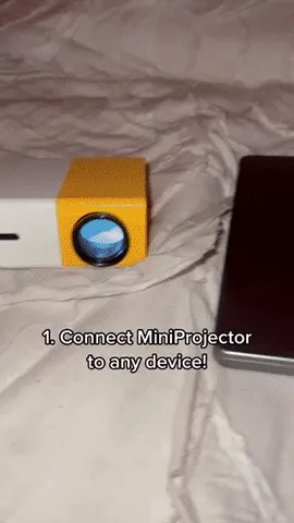 Mini Proyector de Video LCD LED YG-300: ¡Tu Cine en Cualquier Lugar!