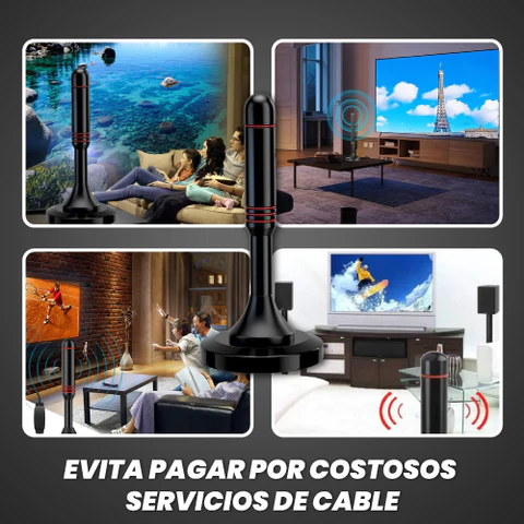 ANTENA TDT DE 30 DECIBELES: Disfruta de tus Canales Nacionales Favoritos en Alta Definición - ANTENA TDT DE 30 DECIBELES