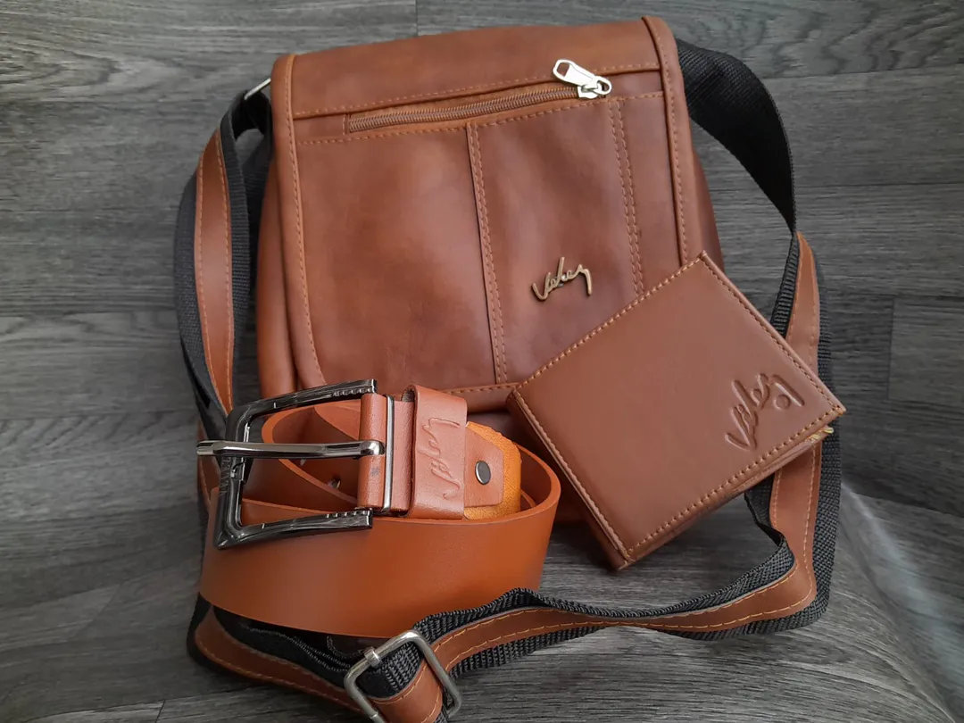 TRIO CARRIEL LEO + BILLETERA + CORREA: Eleva Tu Estilo con Elegancia Masculina - TRIO CARRIEL LEO + BILLETERA + CORREA
