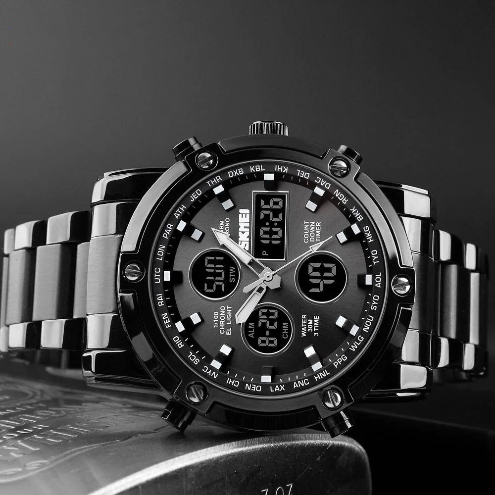 Reloj SKMEI 1389: Estilo y Resistencia para el Hombre Moderno - Reloj SKMEI  1389