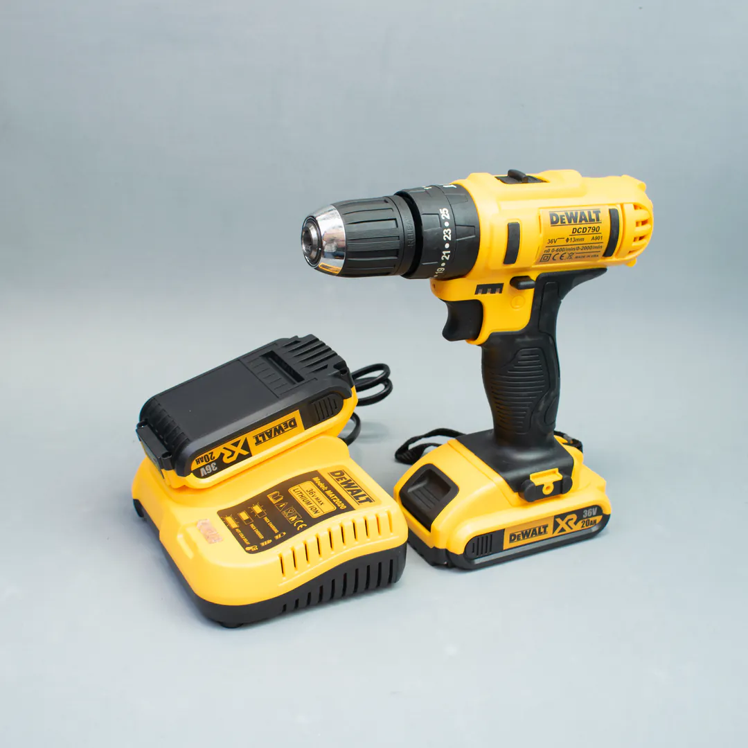 TALADRO DEWALT 24 VOLTIOS CON PERCUTOR: ¡Potencia y Durabilidad en tus Manos! - TALADRO 24 VOLTIOS DEWALT MANDRIL 3/8