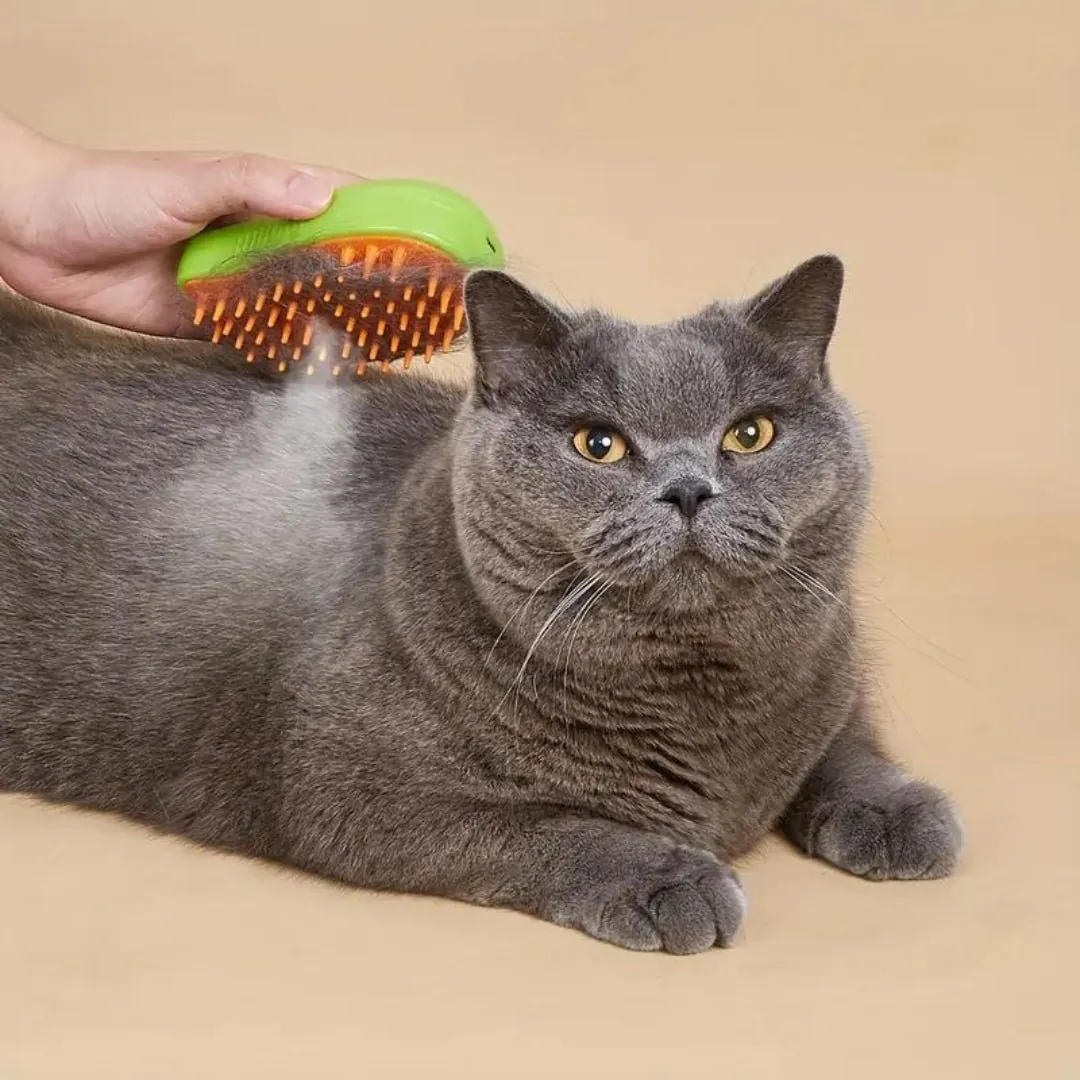 Cepillo de Vapor para Mascotas: La Solución Definitiva para un Pelaje Impecable - Cepillo de vapor para mascotas, cepillo