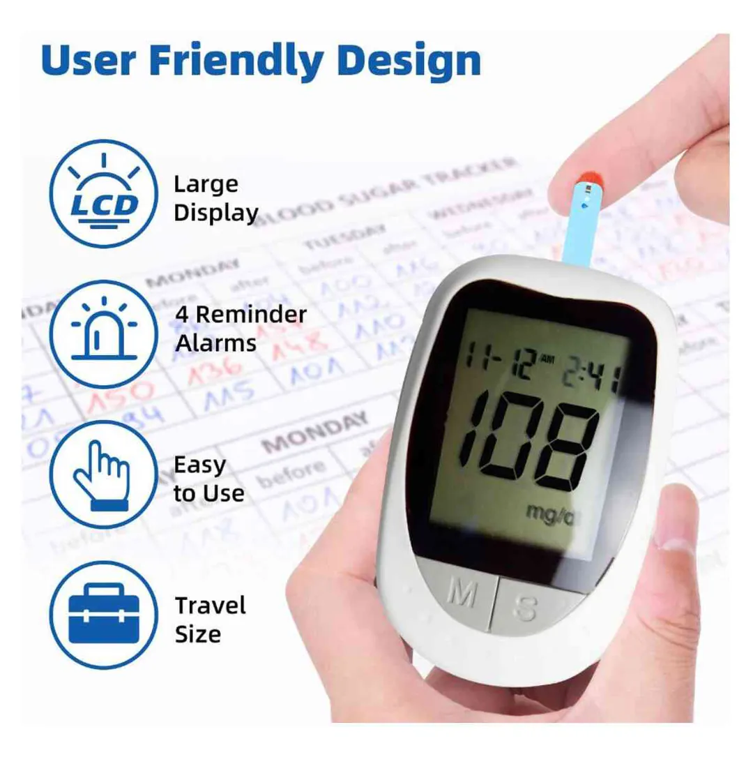 Glucómetro Digital para Diabetes: ¡Controla tu Salud! - Glucómetro Digital Diabetes