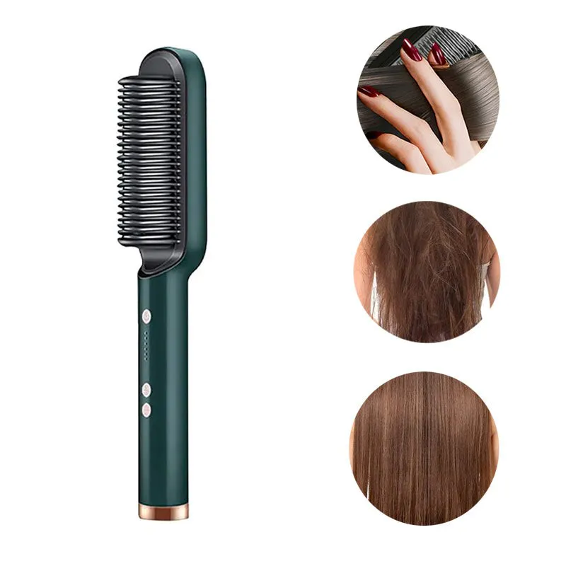 Cepillo Alisador Fh909: ¡Seca y Peina tu Pelo a la Vez! - Cepillo Alisador Fh909