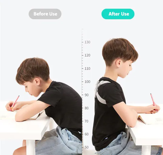Corrector de Postura Inteligente: ¡Dile Adiós al Dolor de Espalda! - Corrector de postura ajustable con senso