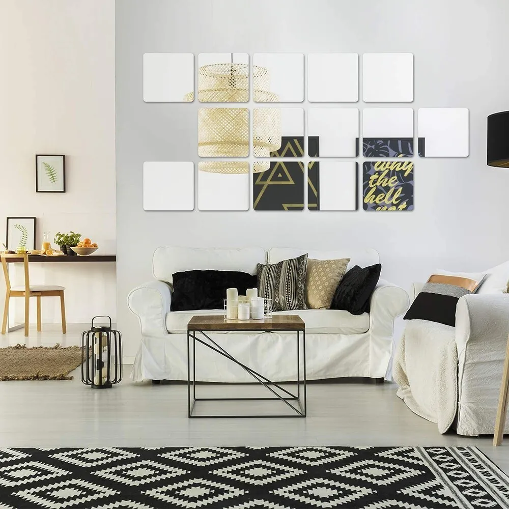 ESPEJOS CUADRADOS X15 UNIDADES: El Paquete Perfecto para Tu Hogar - ESPEJOS CUADRADOS X15 UNIDADES