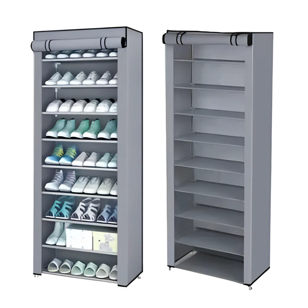 Zapatero de 9 Niveles: ¡Organiza tus zapatos con estilo! - zapatero 9 niveles en tela organizador