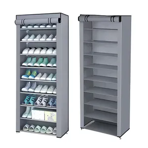 Zapatero de 9 Niveles: ¡Organiza tus zapatos con estilo! - zapatero 9 niveles en tela organizador