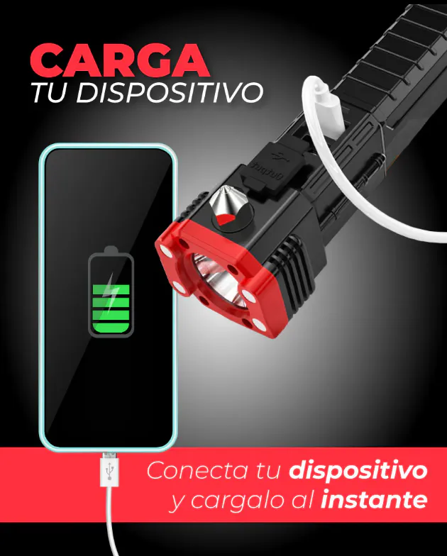 Carga USB para Mayor Comodidad