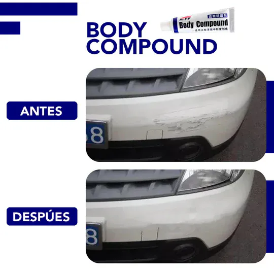 Body Compound - Quita Rayones: Dale a tu auto un aspecto impecable - Body Compound - Quita rayones