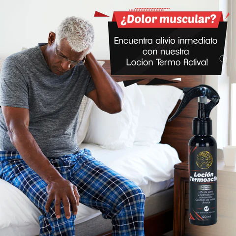 Locion Termoactiva: Alivio Inmediato para Dolores Musculares y Articulares