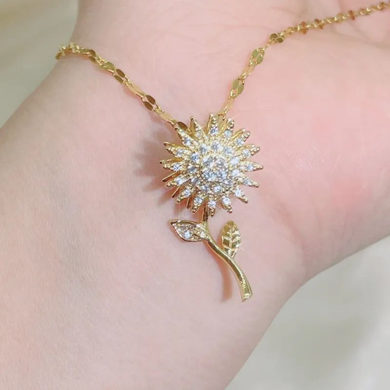 COMBO GIRASOL HOJAS+ANILLO: Elegancia y Estilo para la Mujer Moderna - COMBO GIRASOL HOJAS+ANILLO