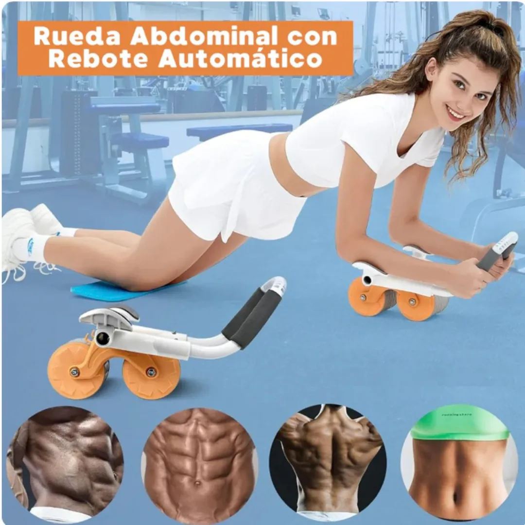Rueda Abdominal: Tu Camino a un Abdomen Tonificado - RUEDA ABDOMINAL REBOTE AUTOMÁTICO CONTAD