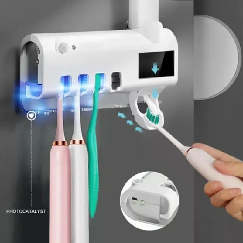 Soporte Esterilizador de Cepillos: ¡Higiene y Protección para tu Familia! - Soporte Esterilizador de cepillos