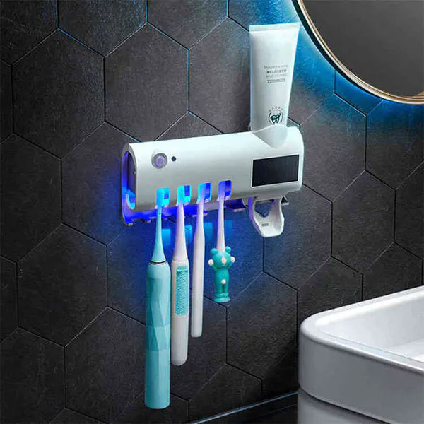 Soporte Esterilizador de Cepillos: ¡Higiene y Protección para tu Familia! - Soporte Esterilizador de cepillos
