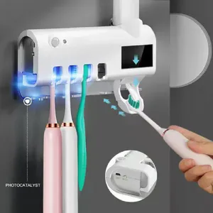 Soporte Esterilizador de Cepillos: ¡Higiene y Protección para tu Familia! - Soporte Esterilizador de cepillos