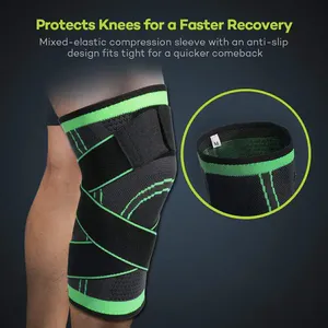 Rodillera Ajustable Doble Banda x 2: Soporte y Comodidad para Tus Rodillas - Rodillera ajustable doble banda x 2 Un