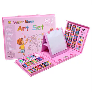 Set de Arte para Niños Maleta 208 Piezas: ¡Despierta la Creatividad! - Set De Arte niños Maleta 208 Piezas