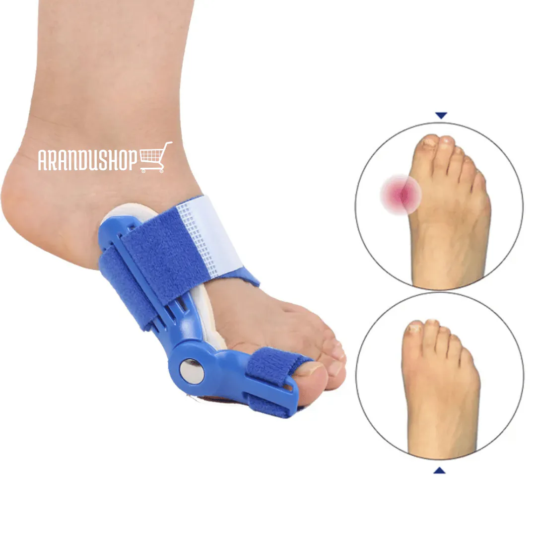 JUANETE PLASTICO 2 UND: Alivio y Corrección para Tus Pies - Corrector de juanetes X2 uds ajustables