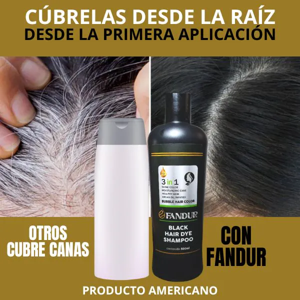 CUBRE CANAS FANDUR: Dile Adiós a las Canas de Forma Natural